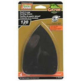 Gator 7701-012 Sanding Sheet, 3-1/2 in W, 5 in L, 150 Grit, Fine, Zirconium Oxide Abrasive, Paper Backing
